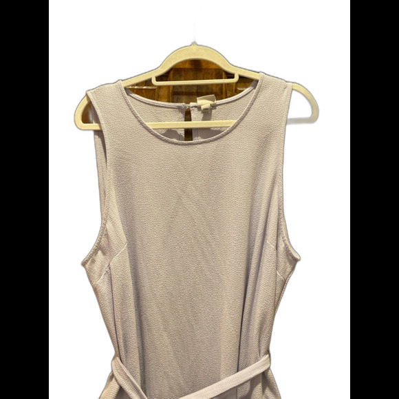 A New Day Dress Plus Size XXL 2X Lavender Purple Sleeveless Shift Belted MIDI - Picture 3 of 12